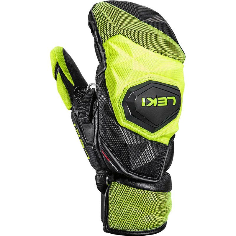LEKI RĘKAWICE WCR Venom SL 3D MITT black-ice lemon 9.5