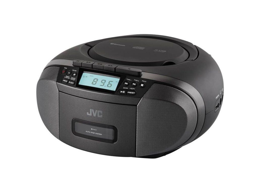 JVC RC-E444B Radio player Black