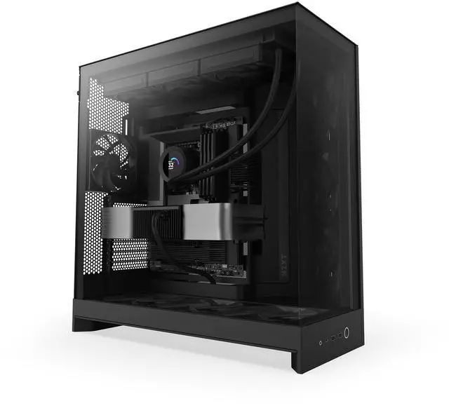 NZXT H9 Flow Midi Tower Black Case