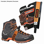 Shoes mtn trainer mid gtx-asphalt-fluo orange-uk 10 5 (45) SALEWA