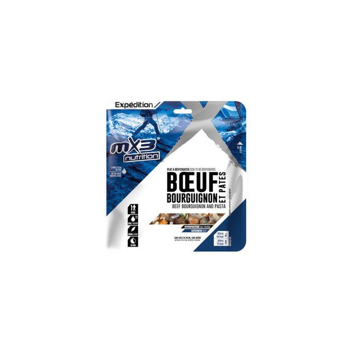Dish (808) beef bourguignon with noodles 130g MX3