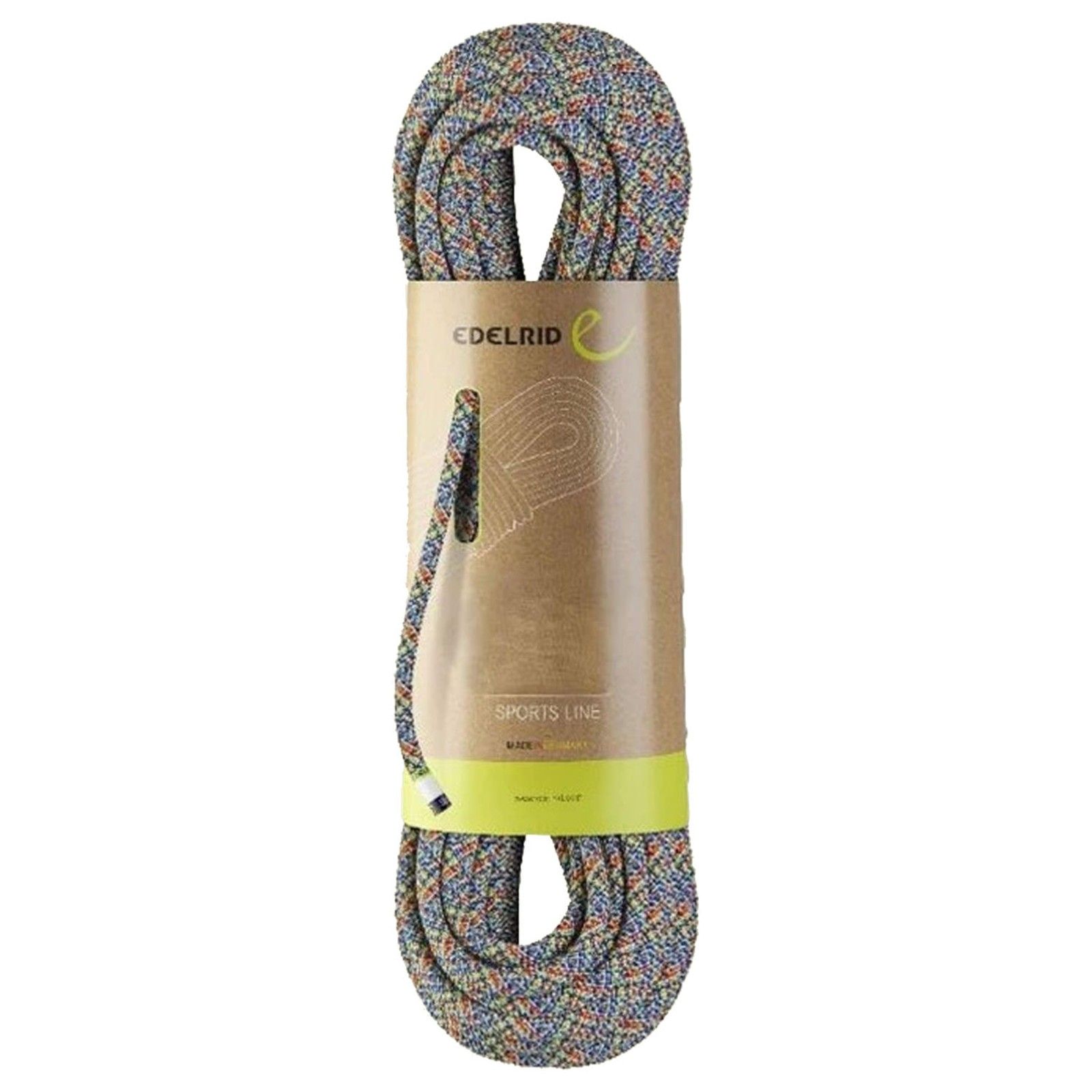 EDELRID se puffin 9.8mm rope 70m assorted colors