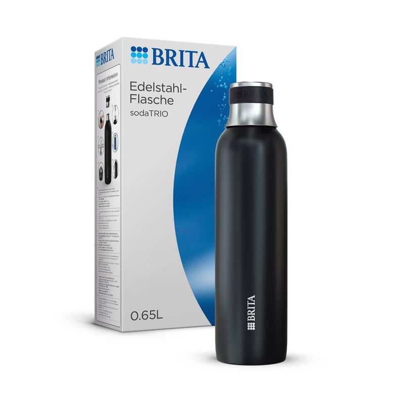 Brita sodaTRIO bottle (0.65 l black)