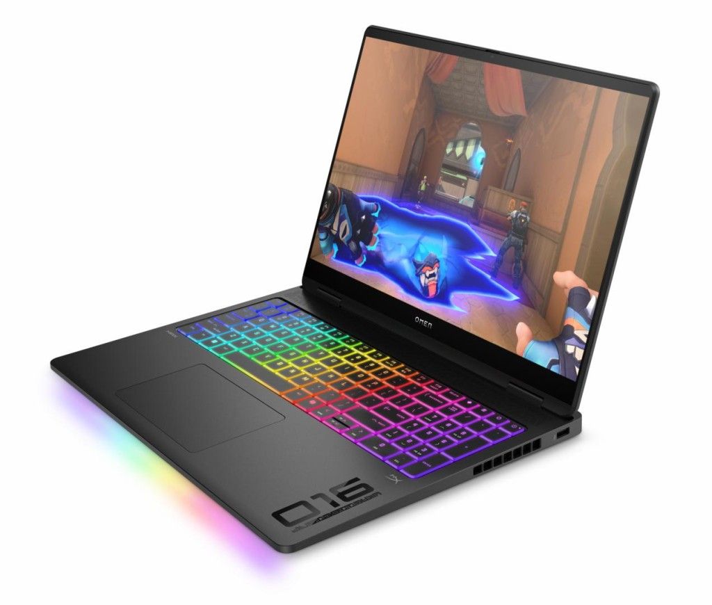 Laptop HP OMEN 16-ah0011nn, 16 inch 2560 x 1600, Intel 255HX (20 C / 20 T, 1.8 GHz - 5.2 GHz, 36 MB cache), 32 GB DDR5, 1 TB SSD, Nvidia GeForce RTX 5070 Ti, Fara sistem de operare, Negru