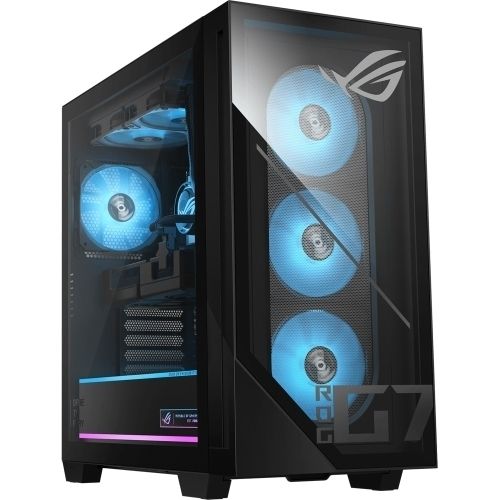 Desktop PC Asus ROG G700, AMD 9700X (8 C / 16 T, 3.8 GHz - 5.5 GHz), 64 GB RAM, 2 TB SSD, AMD RX 9070 XT PRIME OC 16 GB, 850 W, Fara sistem de operare