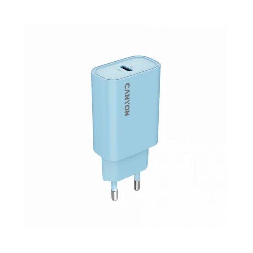 CANYON charger OnCharge 30CL Max Power 30W 1xPD EU Light Blue