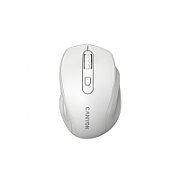 Canyon 6 buttons wireless 2.4Ghz mouse, MX8650A Sensor, DPI up to 1600,Injection case, 3 M life times left and right switches, 2xAAA battery, ABS material, Size: 105x71x40mm, Weight: 59g, white