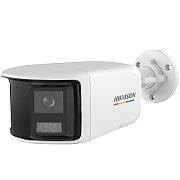 Camera de supraveghere Bullet 3K Hikvision DS-2CE12KF3TP-DLS, lentila fixa 2.8mm, iluminare min: 0.0005 Lux @ (F1.0, AGC ON), 0 Lux cu lumina alba, IR 20m, lumina alba 40m, microfon incorporat, alimentare: 12 VDC ± 25%, max. 8.9 W, protectie: IP67, dimensiuni: 234.46 mm × 103.58 mm × 76.01 mm