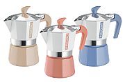 Pedrini Coffee Maker 6 Cups Painted Aluminum Color 2025 (02CF169)