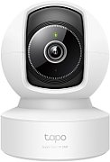 Camera Wi-Fi home security TP Link, senzor 1/3  Progressive Scan CMOS Starlight Sensor, Focal Length: 4 mm, Aperture: F2.2, Pan Mechanical Range: 340° (360° Pan Coverage), Tilt Mechanical Range: 69° (110° Tilt Coverage), 850 nm IR LED, rezolutie maxima 2880 × 1620 px, frame rate 15/20/25/30 fps