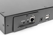 Digitus DS-72216 switch-uri pentru tastatură, mouse și monitor (KVM) Raft pentru montat echipamente Negru