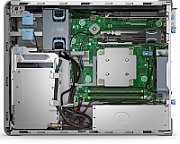 Server DELL PowerEdge T160, Tower, Intel Xeon E-2488 (8 C / 16 T, 3.20 GHz - 5.60 GHz, 24 MB cache, 95 W), 128 GB DDR5 ECC, 2 TB HDD + 2 x 960 GB SSD, 300 W, Fara sistem de operare