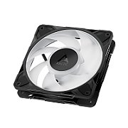 P12 Pro A-RGB, kit 3 ventilatoare 120 mm PWM, 600 - 3000 rpm, Negru