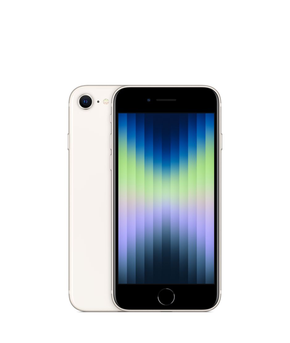 Apple iPhone SE 11,9 cm (4.7 ) Dual SIM iOS 15 5G 128 Giga Bites Alb