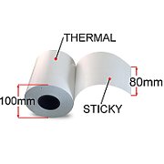 ETICHETE Sticky Roll paper, 80mm x 65m, for L100/L90 16/box