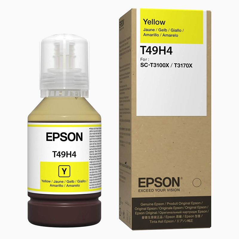 Flacon cerneala Epson C13T49H400 ,Galben ,140 ml ,Original (T49H400) 