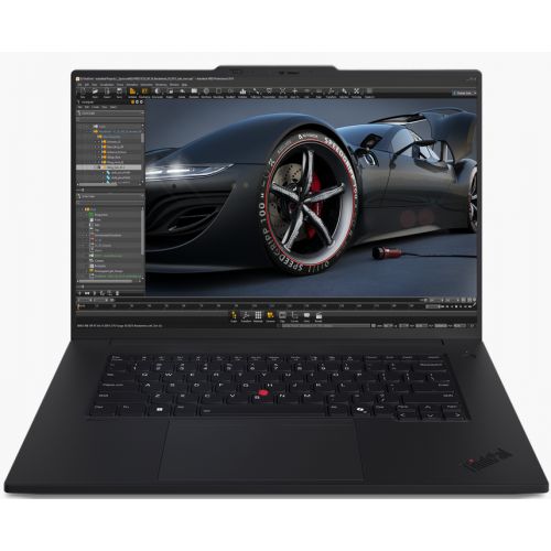 Laptop Lenovo ThinkPad P1 Gen 7 21KV0028PB, 16 inch 3840 x 2400, Intel Core Ultra 9 185H (16 C / 22 T, 2.3 GHz - 5.1 GHz, 24 MB cache, 28 W), 64 GB LPDDR5X, 2 TB SSD, Nvidia GeForce RTX 4070, Windows 11 Pro