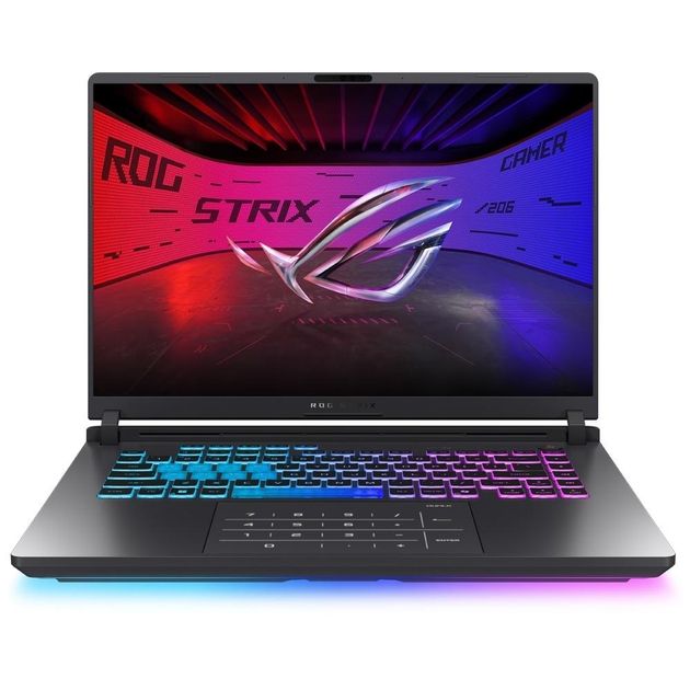 Laptop Asus ROG Strix G16 (2025) G615LH-S5045, 16 inch 2560 x 1600, Intel 255HX (20 C / 20 T, 1.8 GHz - 5.2 GHz, 36 MB cache), 16 GB DDR5, 512 GB SSD, Nvidia GeForce RTX 5050, Fara sistem de operare