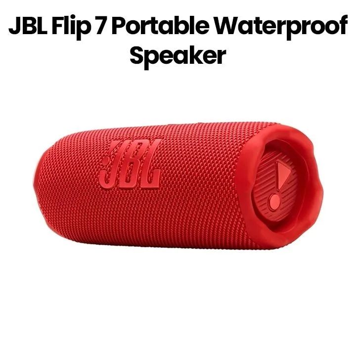 JBL Portable Stereo Speaker Flip 7 red Bluetooth (JBLFLIP7RED)