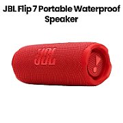 JBL Portable Stereo Speaker Flip 7 red Bluetooth (JBLFLIP7RED)