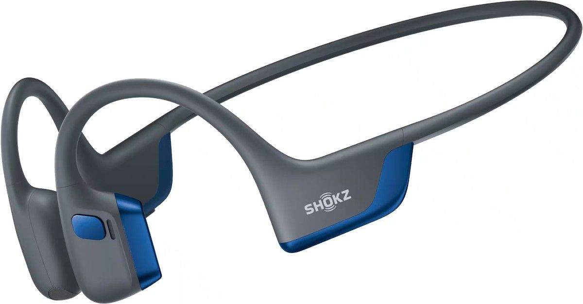 Shokz - OpenRun Pro 2 Bone Conduction Open-Ear Sports Headphones - Steel Blue