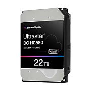 HDD Server WD Ultrastar DC HC580 22TB 512e SE, 3.5 , 512MB, 7200RPM, SATA, NP3, SKU: 0F62785