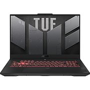 Laptop Asus TUF A17 FA707NUG-HX156, 17.3 inch 1920 x 1080, AMD 7445HS (6 C / 12 T, 3.55 GHz - 4.7 GHz, 6 MB + 16 MB cache), 16 GB DDR5, 512 GB SSD, Nvidia GeForce RTX 4050, Fara sistem de operare