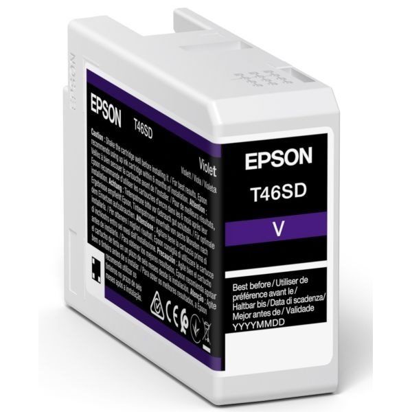 Cartus cerneala Epson C13T46SD00 ,Violet ,25 ml ,Original (T46SD) 