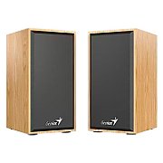 BOXE GENIUS 2.0, RMS: 6W (2 x 3W), USB power, pine wood, #SP-HF180  #31730029404  (timbru verde 0.8 lei)