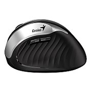 MOUSE Genius  Ergo 8259S , PC sau NB, wireless 2.4GHz, optic, 1600 dpi, ergonomic, butoane/scroll 6/1, acumulator, buton Copilot, argintiu,  31030031401  (timbru verde 0.18 lei) 4710268260394