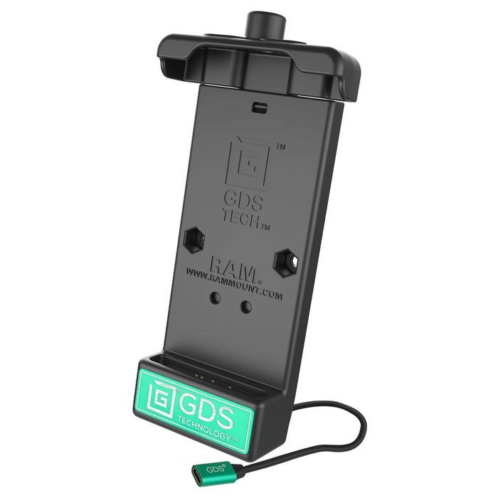 RAM Mounts GDS Charging Holder, USB-C, Intelliskin