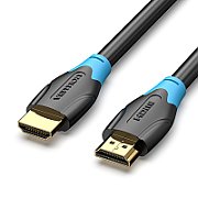 Cablu video Vention, HDMI(T) la HDMI(T), 3m, rezolutie maxima 4K la 60Hz, conectori auriti, cupru, invelis PVC, negru,  AACBI  (timbru verde 0.18lei) -  6922794732674