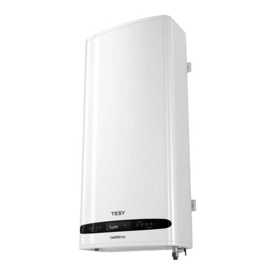 Boiler electric TESY BelliSlimo Cloud, Wi-Fi, 2200 W, 50 l, Control prin internet, reversibil, GCR 502722 E31 ECW