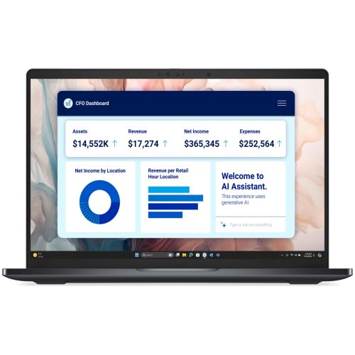 Laptop Dell Pro 14 Premium PA14250, 14 inch 1920 x 1200, Intel 236V (8 C / 8 T, 2.1 GHz - 4.7 GHz, 8 MB cache), 16 GB LPDDR5X, 512 GB SSD, Intel Graphics, Windows 11 Pro