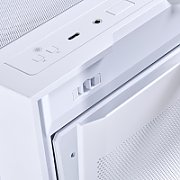 Carcasa LIAN LI LANCOOL 206 Mid Tower RGB ALB, Tempered Glass, Sloturi Expansiune 7, Drive Bays: 2x3.5  sau 1x2.5  1x 3.5 , Ventilatoare Suportate: 9 (spate: 1x120mm, sus: 3x120mm sau 2x140mm, fata: 3x120mm sau 2x140mm sau 2x160mm, invaluit in sursa: 2x120mm), Ventilatoare Incluse: 2x160mm Format