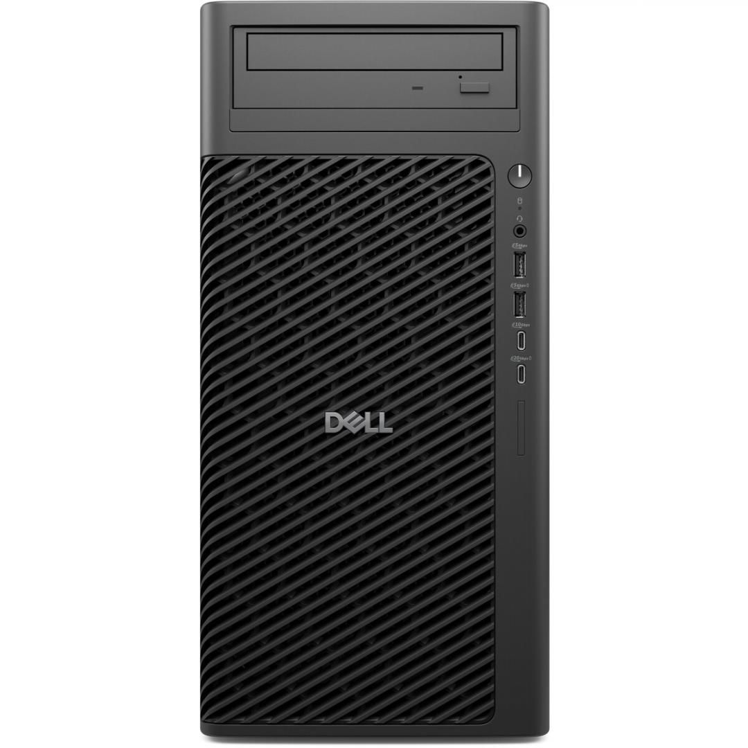 Desktop PC Dell Pro Max Tower T2, Intel 285K (24 C / 24 T, 3.2 GHz - 5.7 GHz), 64 GB RAM, 2 TB HDD + 1 TB SSD, NVIDIA RTX 4000 Ada 20 GB, Windows 11 Pro