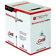 Kabel skrętka Cat6 UTP linka 100m 100% CU szary