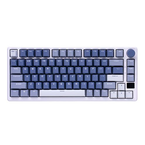 ROYAL KLUDGE RK-M75 Ocean Blue Gaming Keyboard K Sliver switch