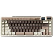 ROYAL KLUDGE RK M70 Mocha Grey Gaming Keyboard Cream switch