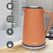 Electric kettle Nedis 1.7L Orange