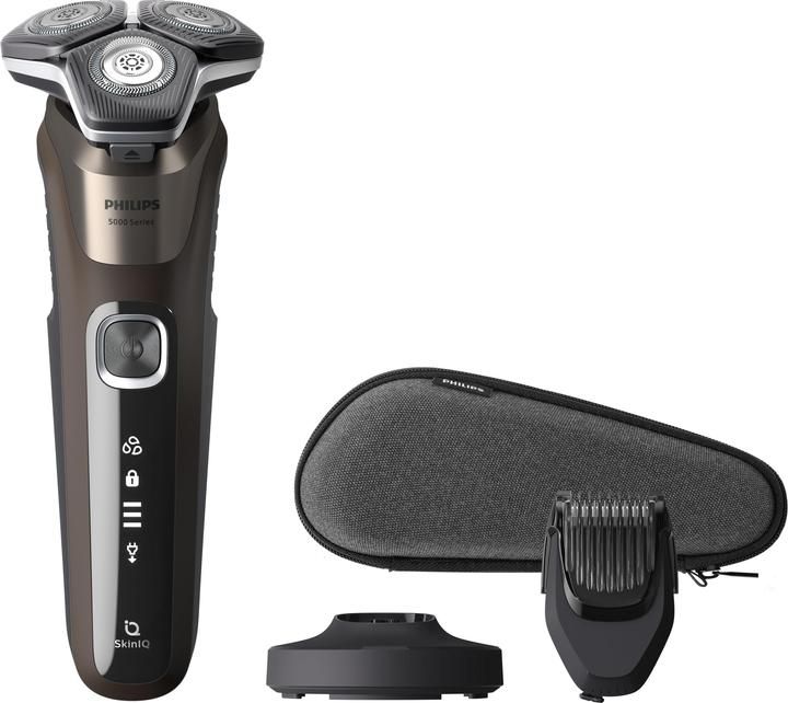 Men's electric shaver  brown + case  Philips 5000 series S5886/38
