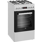 Beko FSE52323DWD cooker Freestanding cooker Electric Gas White