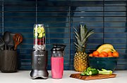 NutriBullet NB1206DGCC blender 0.9 L Tabletop blender 1200 W Black  Transparent