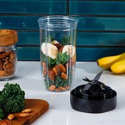 NutriBullet NB1206DGCC blender 0.9 L Tabletop blender 1200 W Black  Transparent