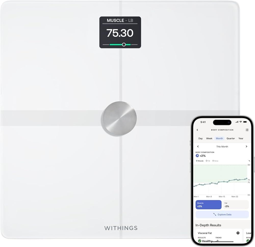 Withings Bathroom Scale White