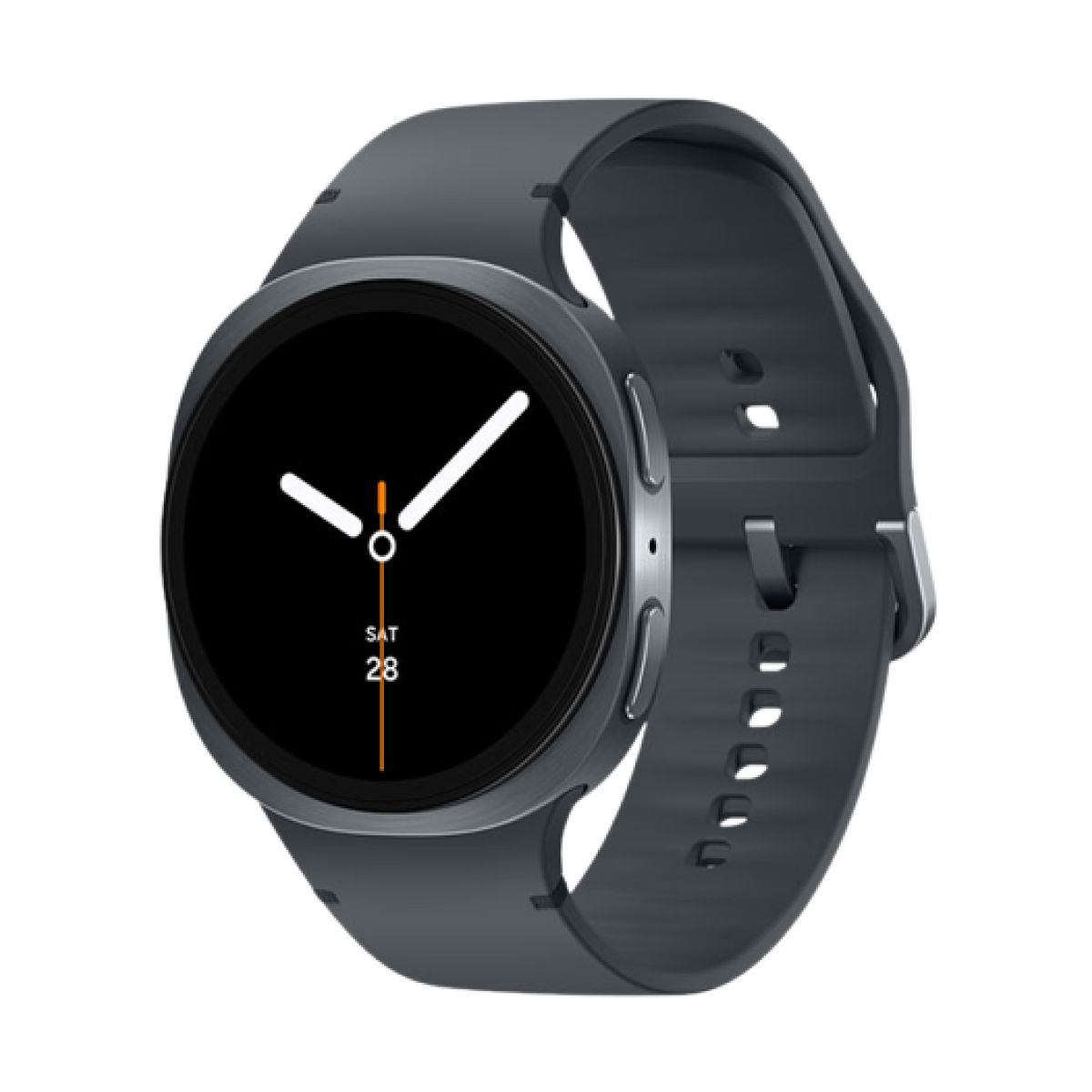 Samsung Galaxy Watch 8 3.3 cm (1.3 ) AMOLED 40 mm Digital 438 x 438 pixels Touchscreen 4G Graphite Wi-Fi GPS (satellite)