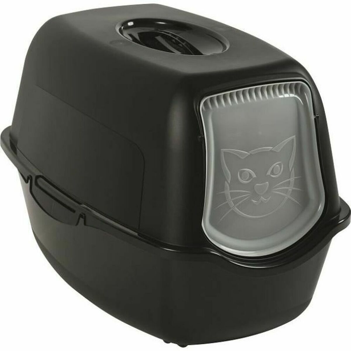 ROTHO Bailey Hooded litter box Black