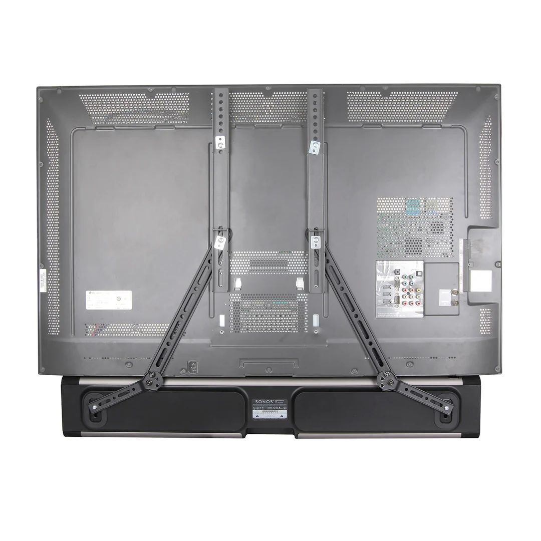 Maclean MC-912 Universal Soundbar Speaker Mount Holder TV Mounting Adjustable VESA 23  - 65  15 kg