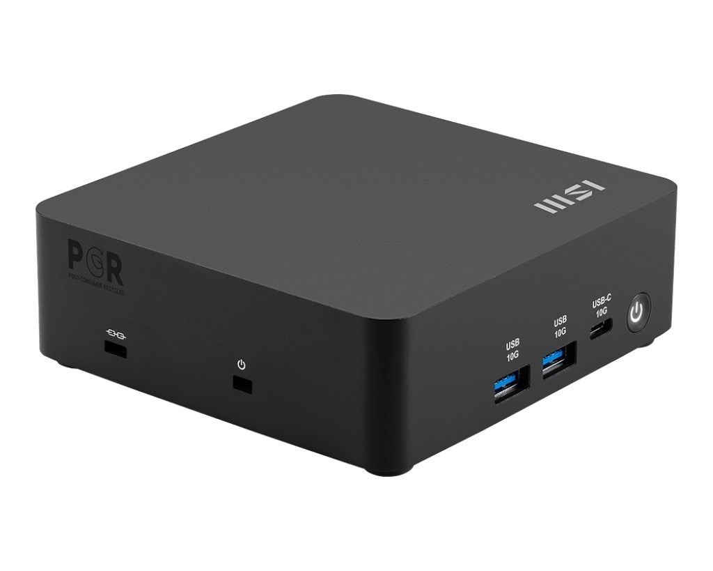 Desktop PC MSI Cubi NUC AI 1UMG-06SEU, Intel Ultra 7 155H (16 C / 22 T, 1.4 GHz - 4.8 GHz), 16 GB RAM, 1 TB SSD, Intel Arc Graphics, Windows 11 Pro