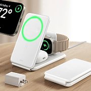 Qi2 wireless charger  2 devices  MagSafe ready  US